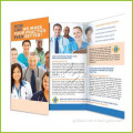 Full Color Printing Medical Brochure for Hospital / Community